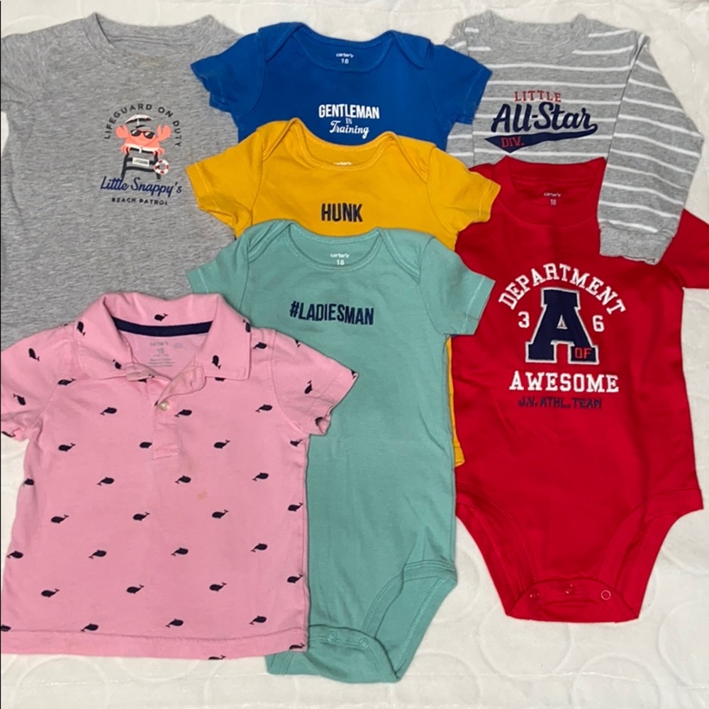 Carter’s Lot. Toddler’s Shirts & Onesies.